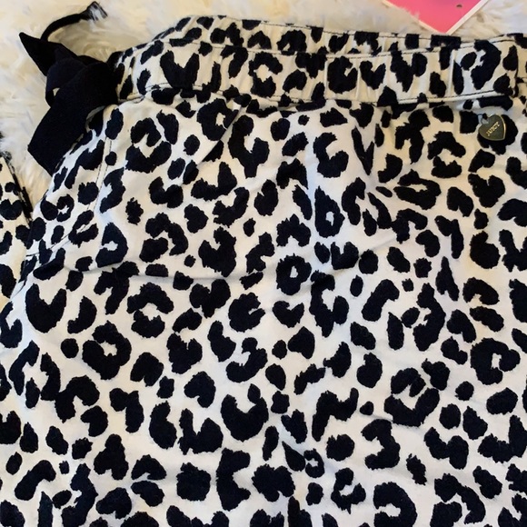 NWT Juicy Couture Leopard Print Pajama Set Sz M - Picture 2 of 7